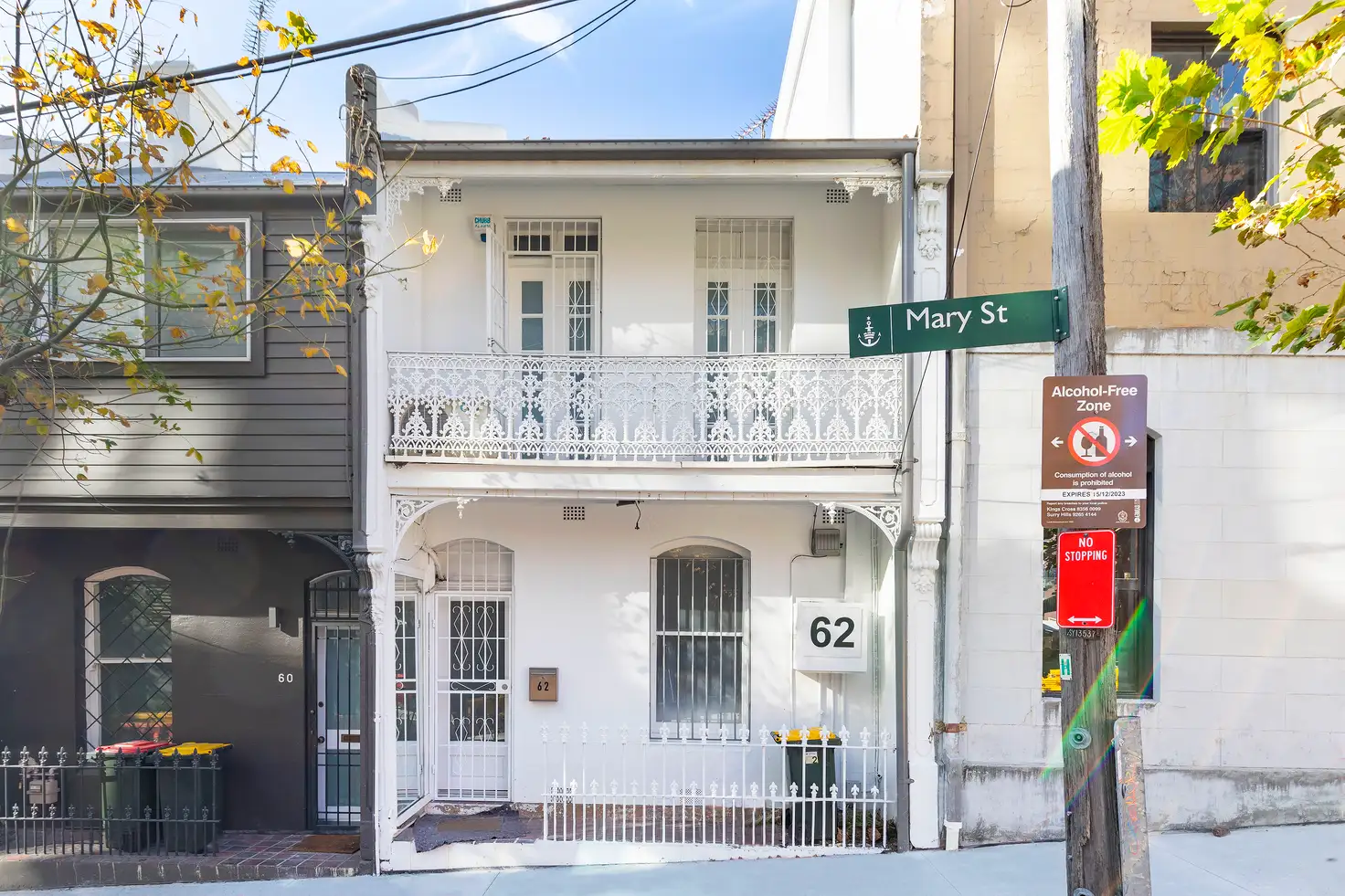 Main view of Homely terrace listing, 62 Mary Street, Surry Hills NSW 2010
