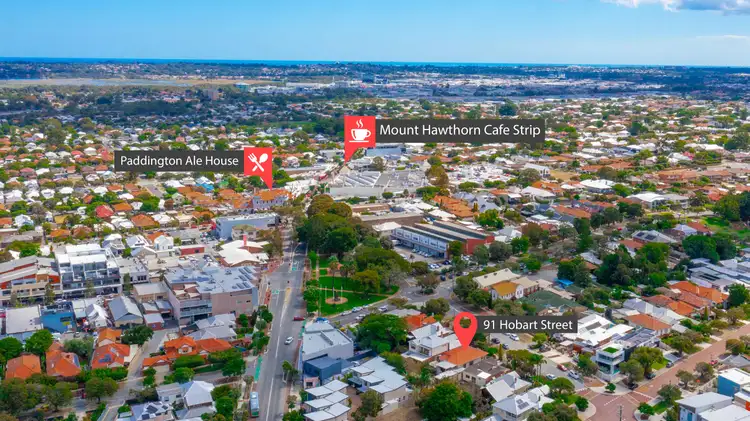 Fourth view of Homely house listing, 91 Hobart Street, Mount Hawthorn WA 6016