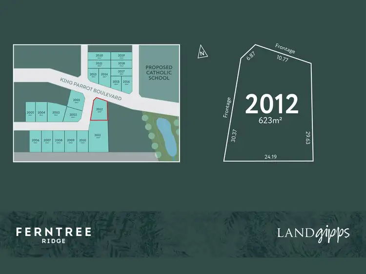 LOT 2012 Ferntree Ridge, Drouin VIC 3818