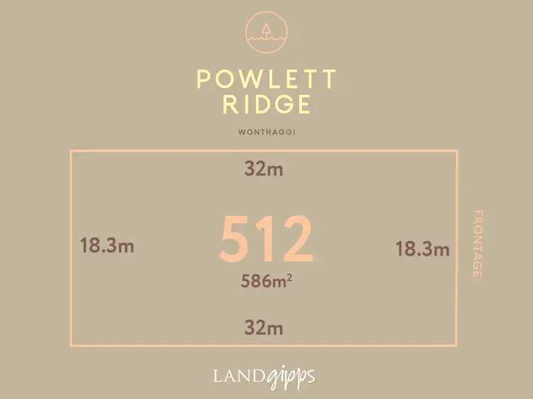 Main view of Homely land listing, LOT 512 Powlett Ridge Estate, Wonthaggi VIC 3995
