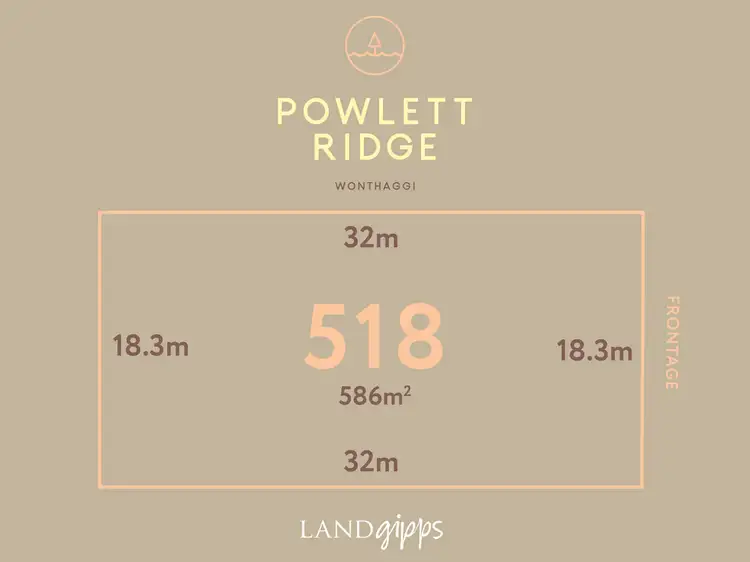 Main view of Homely land listing, LOT 518 Powlett Ridge Estate, Wonthaggi VIC 3995