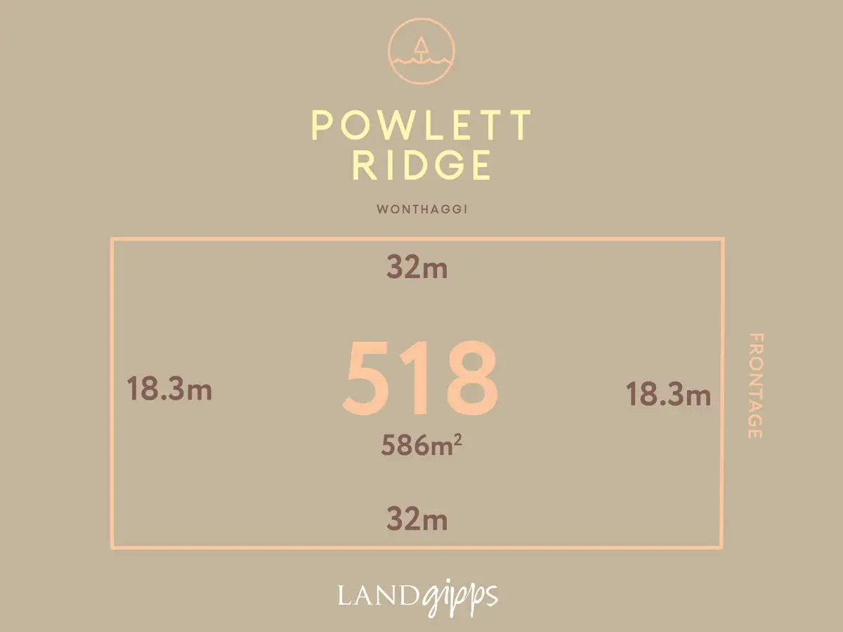 Main view of Homely land listing, LOT 518 Powlett Ridge Estate, Wonthaggi VIC 3995