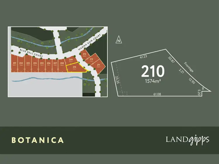 Main view of Homely land listing, LOT 210 Botanica, Korumburra VIC 3950