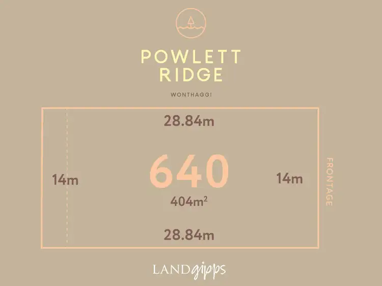Main view of Homely land listing, LOT 640 Powlett Ridge Estate, Wonthaggi VIC 3995