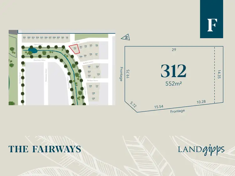 Main view of Homely land listing, LOT 312 (2 Cart Drive) The Fairways - Urban Living, Drouin VIC 3818