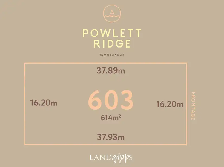 Main view of Homely land listing, LOT 603 Powlett Ridge Estate, Wonthaggi VIC 3995