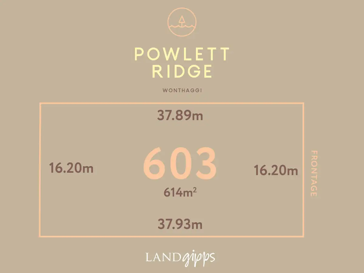 Main view of Homely land listing, LOT 603 Powlett Ridge Estate, Wonthaggi VIC 3995