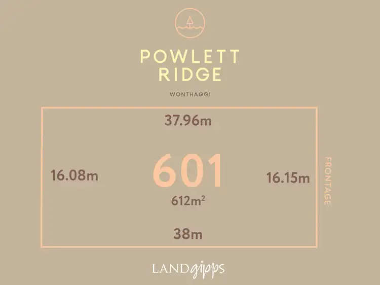 Main view of Homely land listing, LOT 601 Powlett Ridge Estate, Wonthaggi VIC 3995