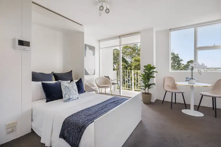 Second view of Homely studio listing, 72/5-7 The Esplanade, Elizabeth Bay NSW 2011