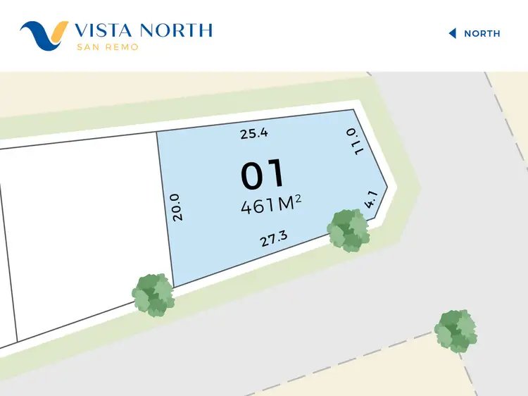 Second view of Homely land listing, LOT 1, 17-19 Small Court, San Remo VIC 3925