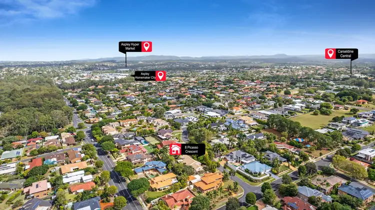 Third view of Homely house listing, 8 Picasso Crescent, Carseldine QLD 4034