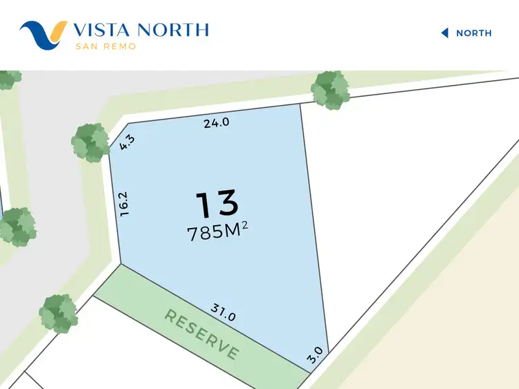 Third view of Homely land listing, LOT 13, 17-19 Small Court, San Remo VIC 3925