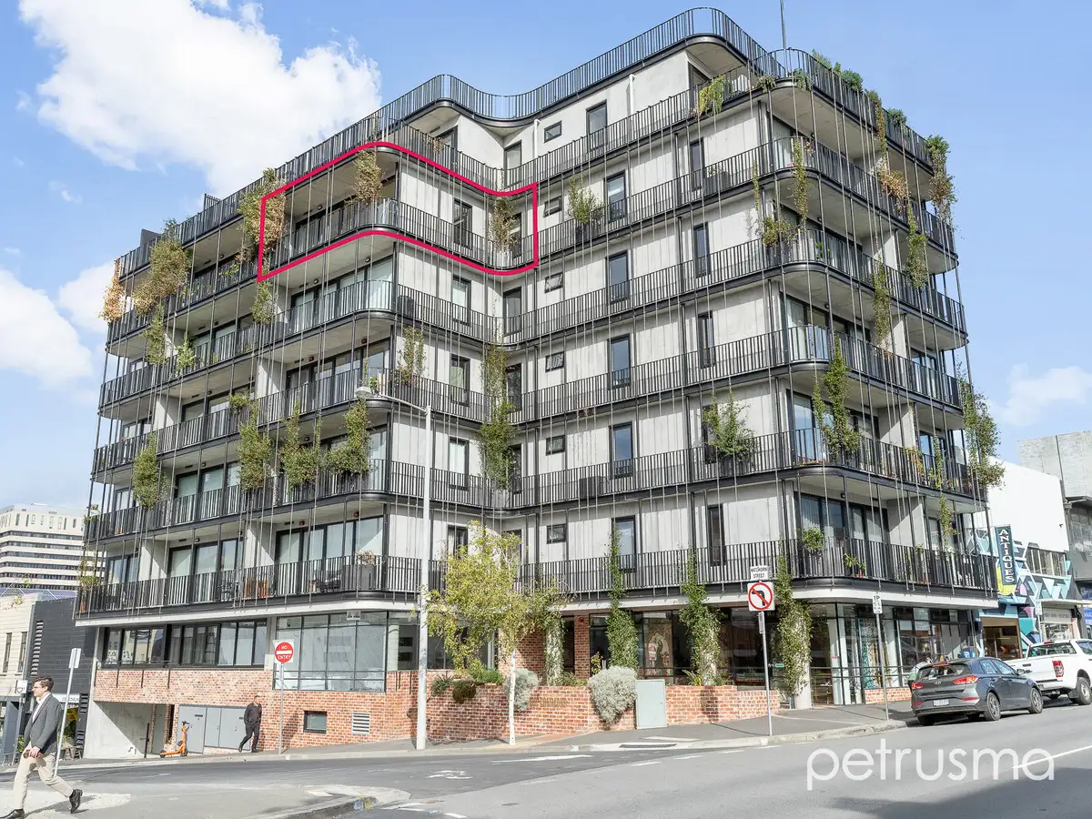 Main view of Homely unit listing, 503/126 Bathurst Street, Hobart TAS 7000
