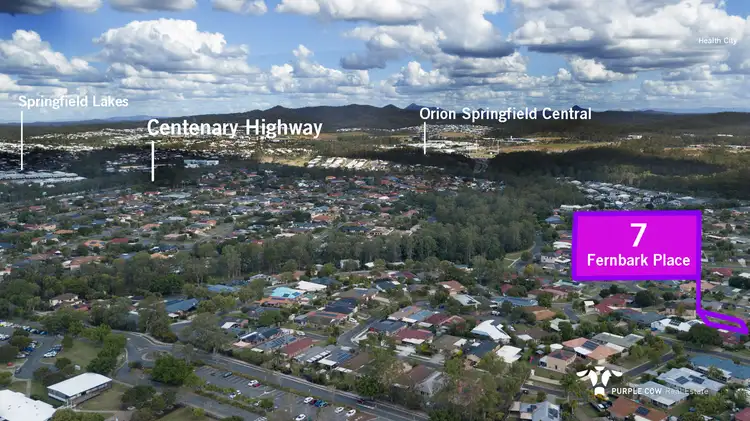 Second view of Homely land listing, 7 Fernbark Place, Springfield QLD 4300