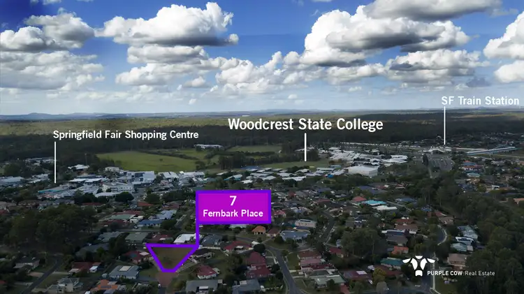 Third view of Homely land listing, 7 Fernbark Place, Springfield QLD 4300