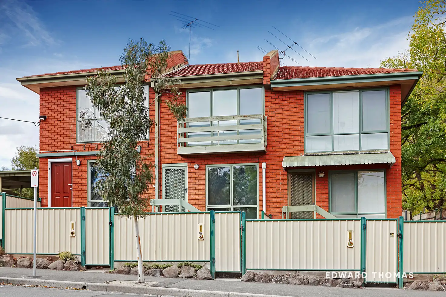 Main view of Homely townhouse listing, 87 Market Street, Kensington VIC 3031