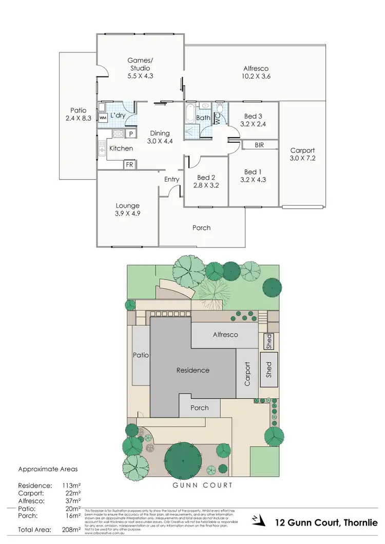 Fourth view of Homely house listing, 12 Gunn Court, Thornlie WA 6108
