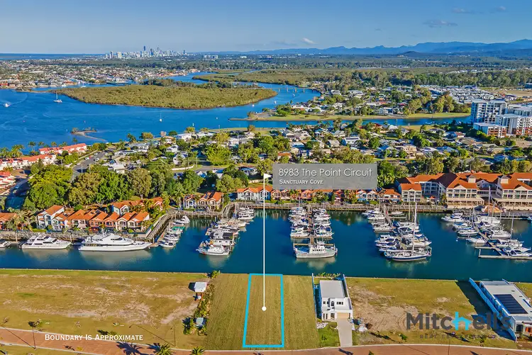 Main view of Homely land listing, 8983 The Point Circuit, Sanctuary Cove QLD 4212