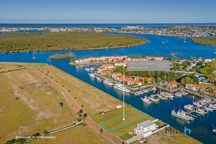 Second view of Homely land listing, 8983 The Point Circuit, Sanctuary Cove QLD 4212