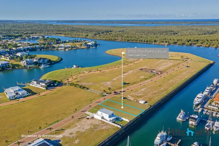 Third view of Homely land listing, 8983 The Point Circuit, Sanctuary Cove QLD 4212