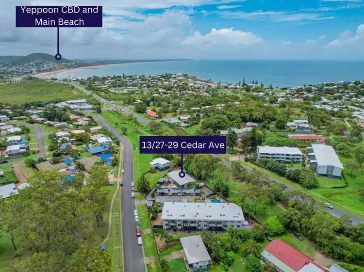 Main view of Homely unit listing, 13/27-29 Cedar Avenue, Taranganba QLD 4703