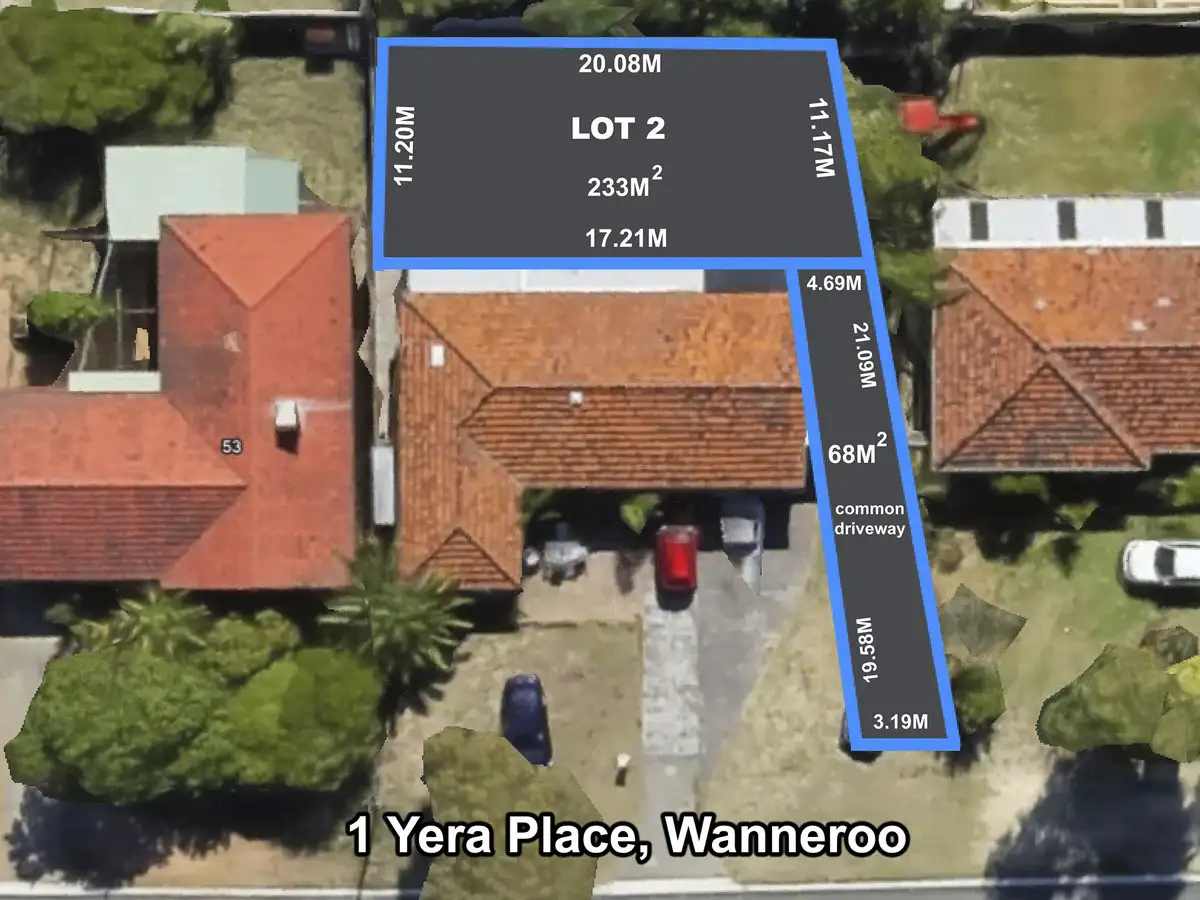 Main view of Homely land listing, 1B Yera Place, Wanneroo WA 6065