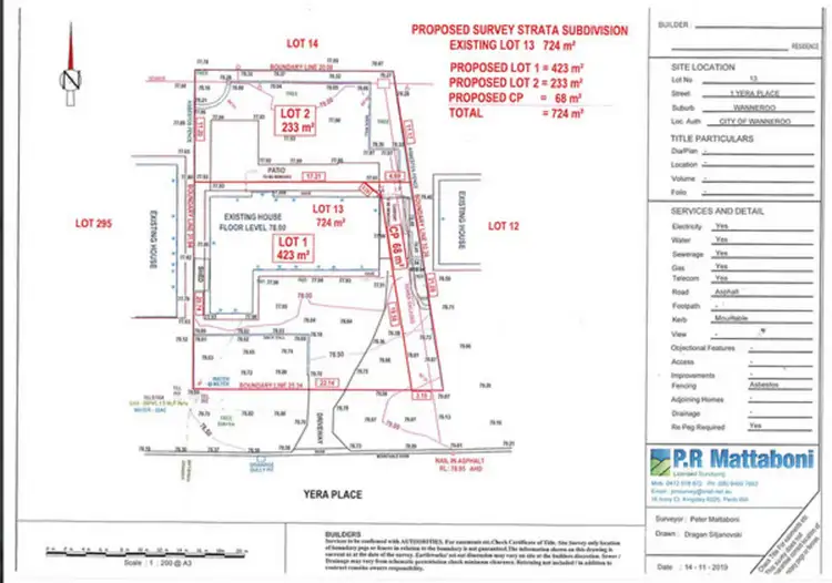 Third view of Homely land listing, 1B Yera Place, Wanneroo WA 6065