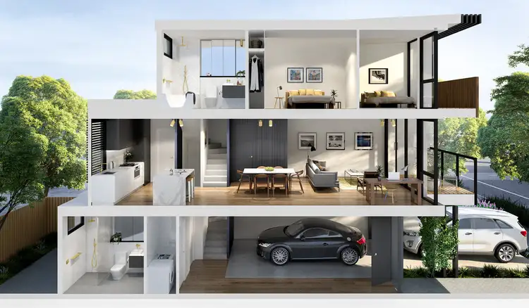 Third view of Homely house listing, Terraces/34 Cowper Street, Footscray VIC 3011