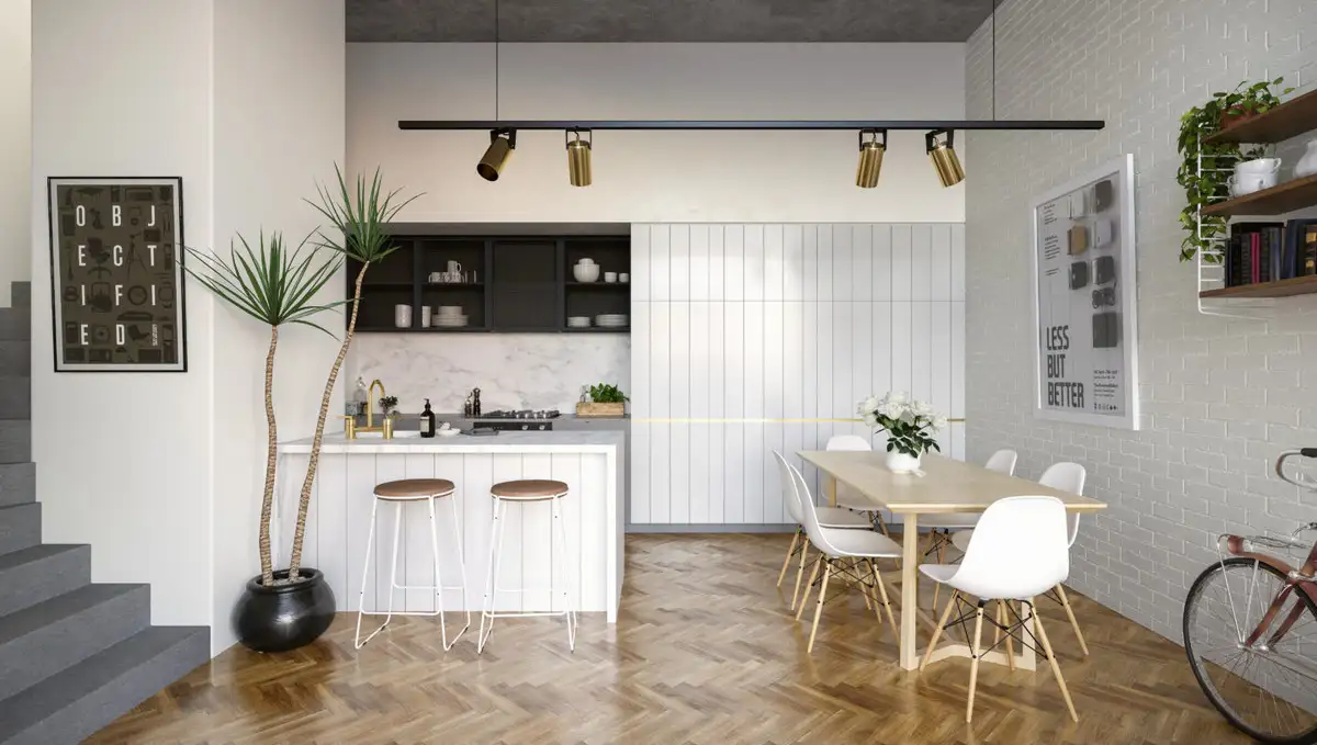 Main view of Homely townhouse listing, SOHO/34 Cowper Street, Footscray VIC 3011