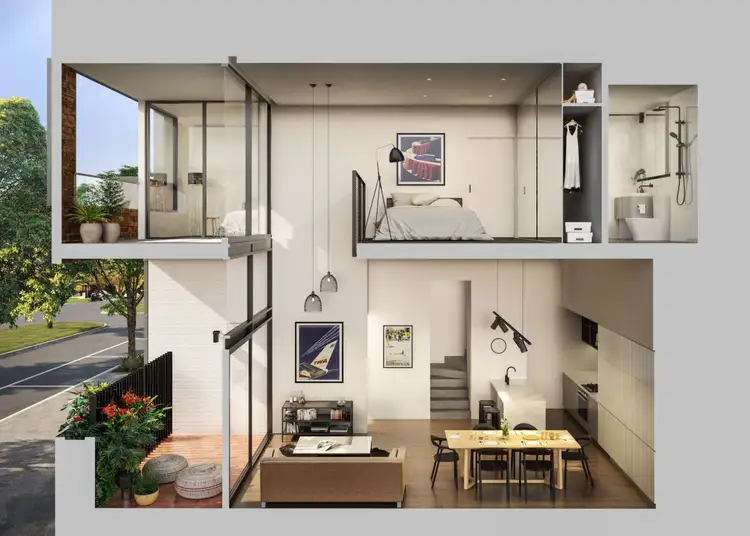 Fourth view of Homely townhouse listing, SOHO/34 Cowper Street, Footscray VIC 3011
