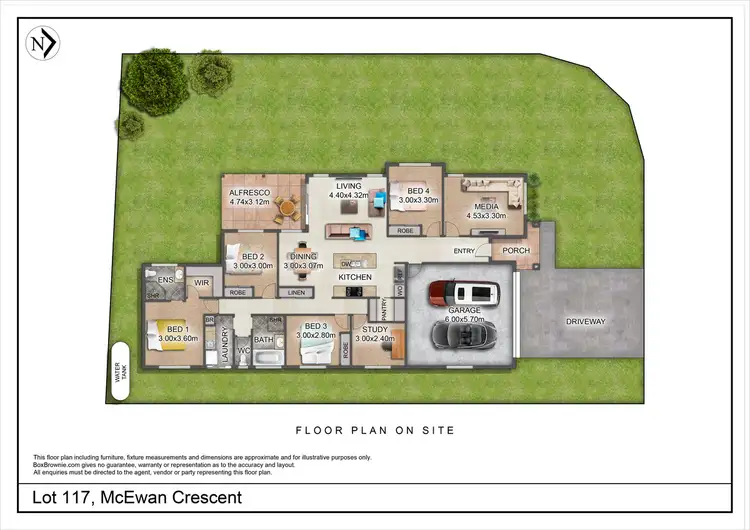 Second view of Homely land listing, LOT 117 McEwan Crescent, Kearneys Spring QLD 4350