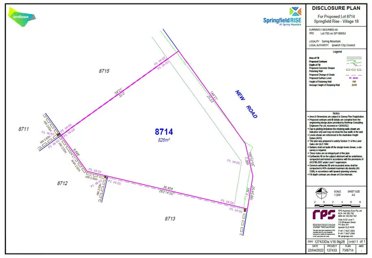 LOT 8714 New Road, Spring Mountain QLD 4300