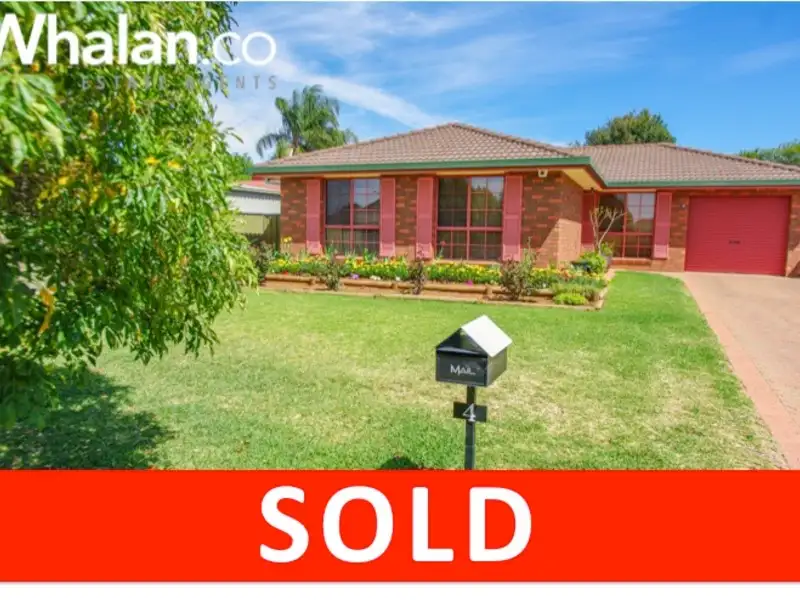 Main view of Homely house listing, 4 Cormorant Crescent, Dubbo NSW 2830