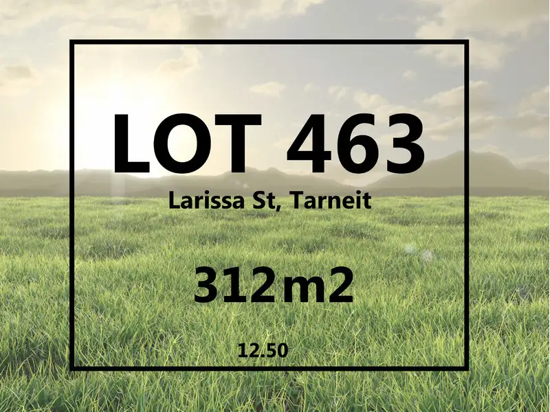 Main view of Homely land listing, LOT 463 Larissa Street, Tarneit VIC 3029