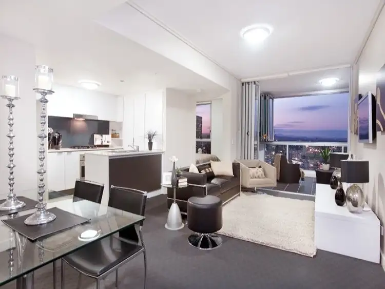 Second view of Homely apartment listing, 4002/108 Albert Street, Brisbane City QLD 4000