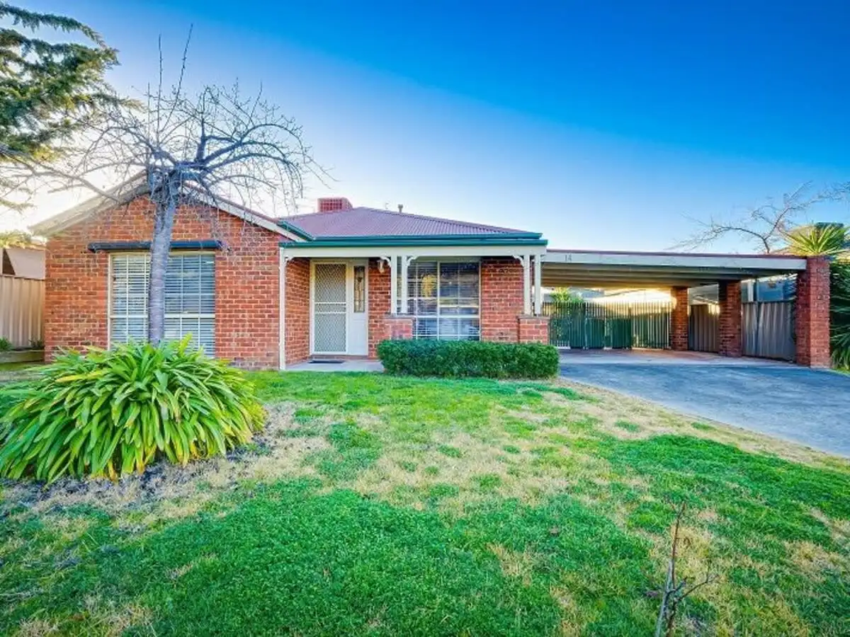 Main view of Homely house listing, 14 Thomas Place, Wodonga VIC 3690
