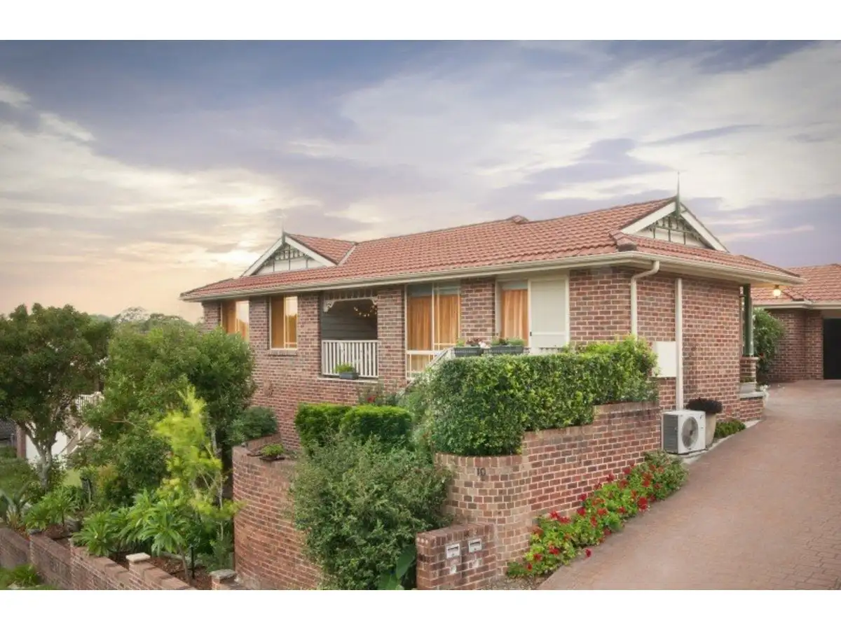 Main view of Homely villa listing, 1/10 Jacaranda Avenue, Glenning Valley NSW 2261