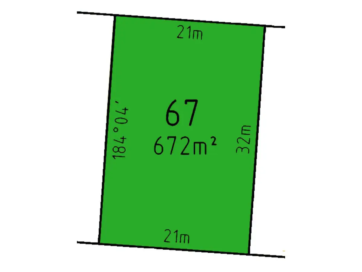 Main view of Homely land listing, LOT 67 Morgan Street, Sale VIC 3850