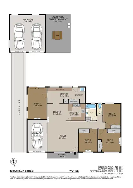 Fourth view of Homely house listing, 13 Matilda Close, Woree QLD 4868
