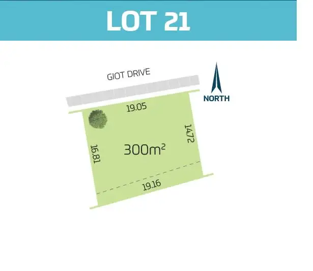 Main view of Homely land listing, LOT 21 Giot Drive, Wendouree VIC 3355