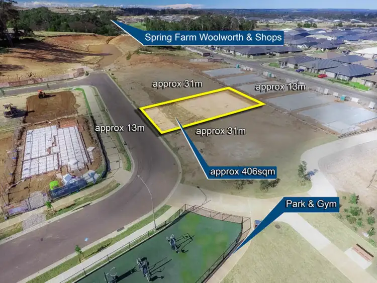 Main view of Homely land listing, LOT 109, 40 Abbott Road, Spring Farm NSW 2570