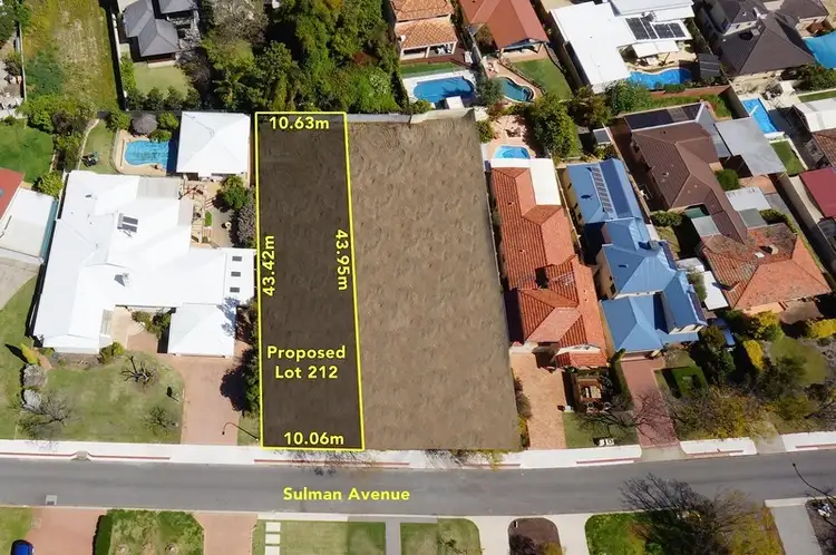 Second view of Homely land listing, 25 Sulman Avenue, Salter Point WA 6152