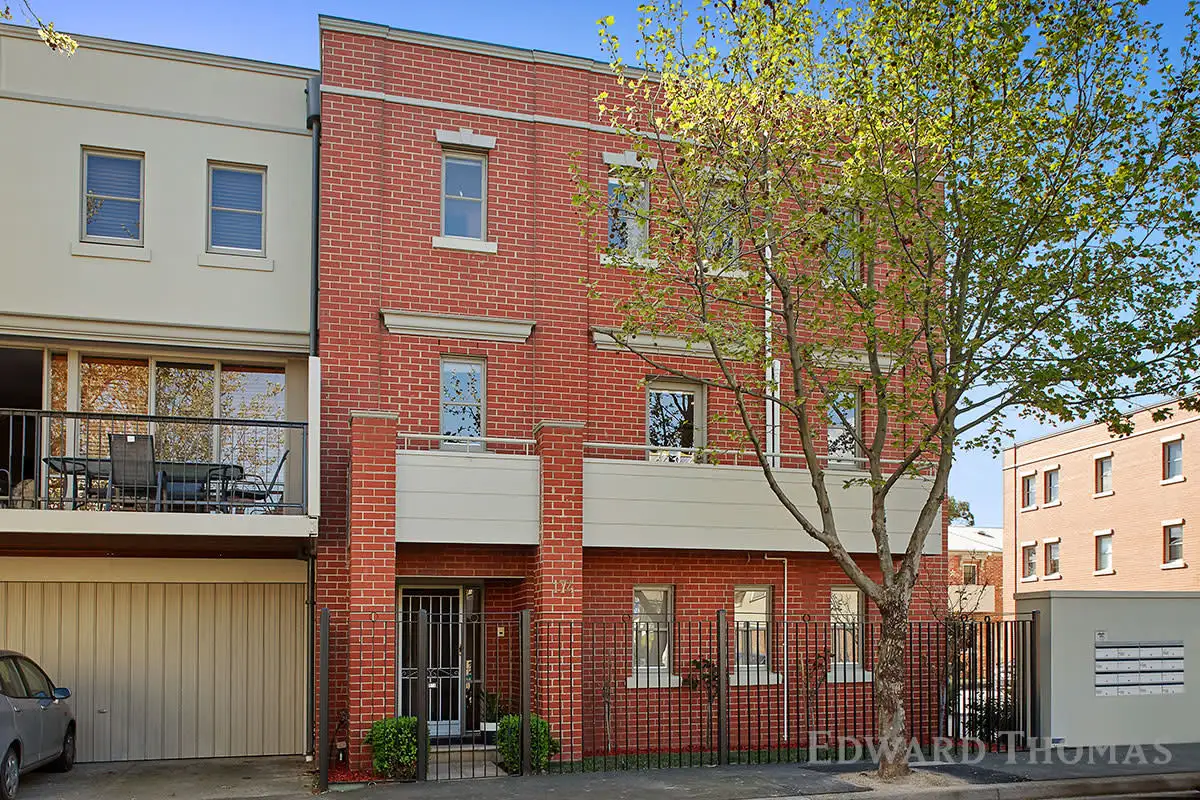 Main view of Homely townhouse listing, 174 Stockmans Way, Kensington VIC 3031
