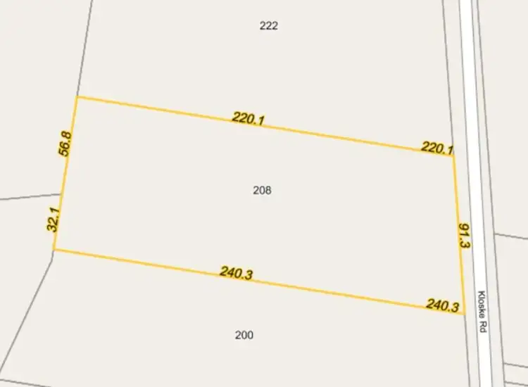 Fourth view of Homely land listing, 208 Kloske Road, Burbank QLD 4156