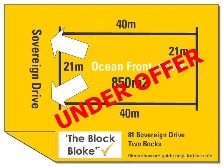 Main view of Homely land listing, 81 Sovereign Drive, Two Rocks WA 6037