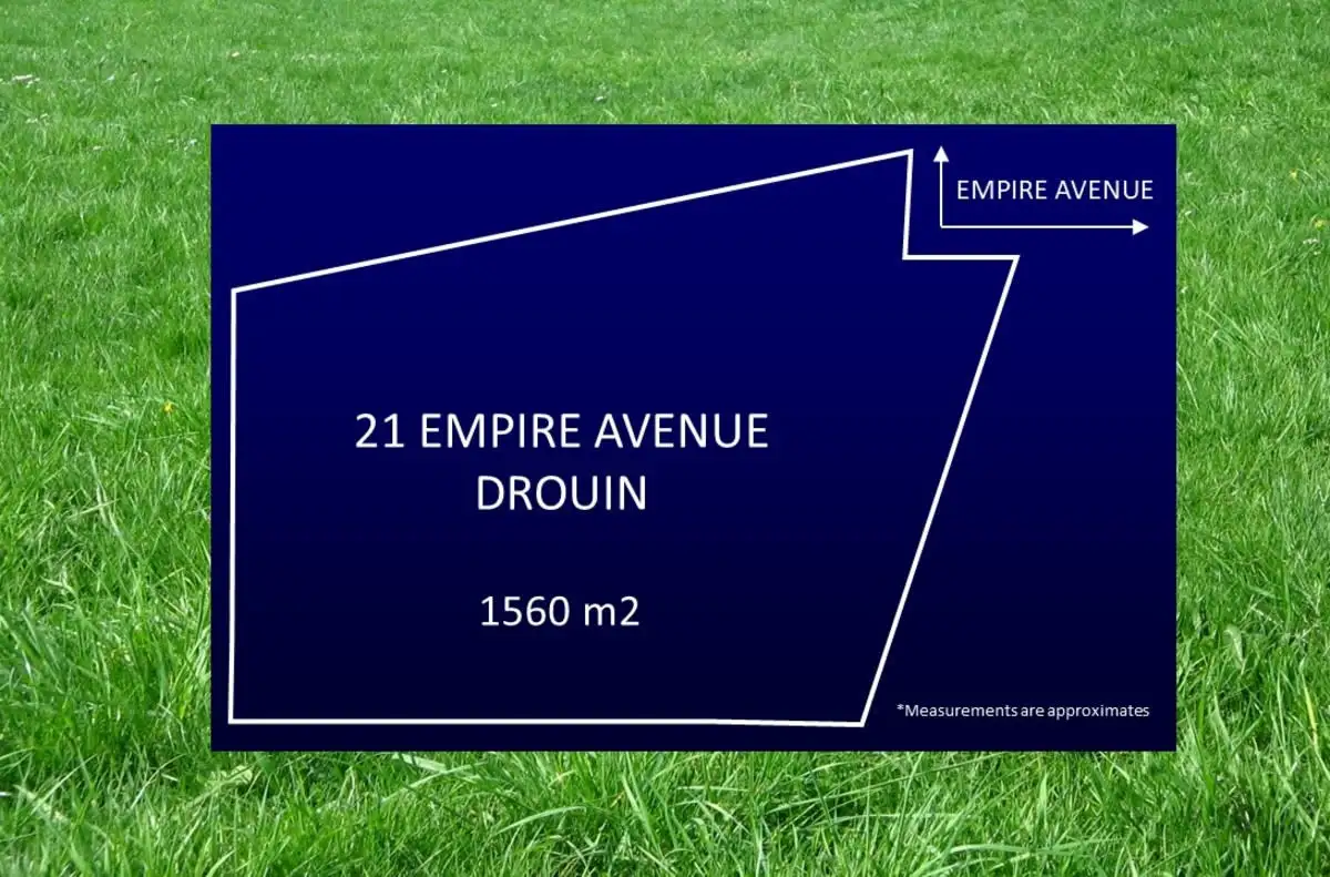 Main view of Homely land listing, 21 Empire Avenue, Drouin VIC 3818