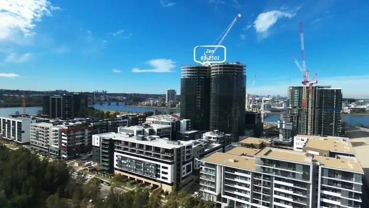 Second view of Homely apartment listing, B1-2501/1 Waterways Street, Wentworth Point NSW 2127