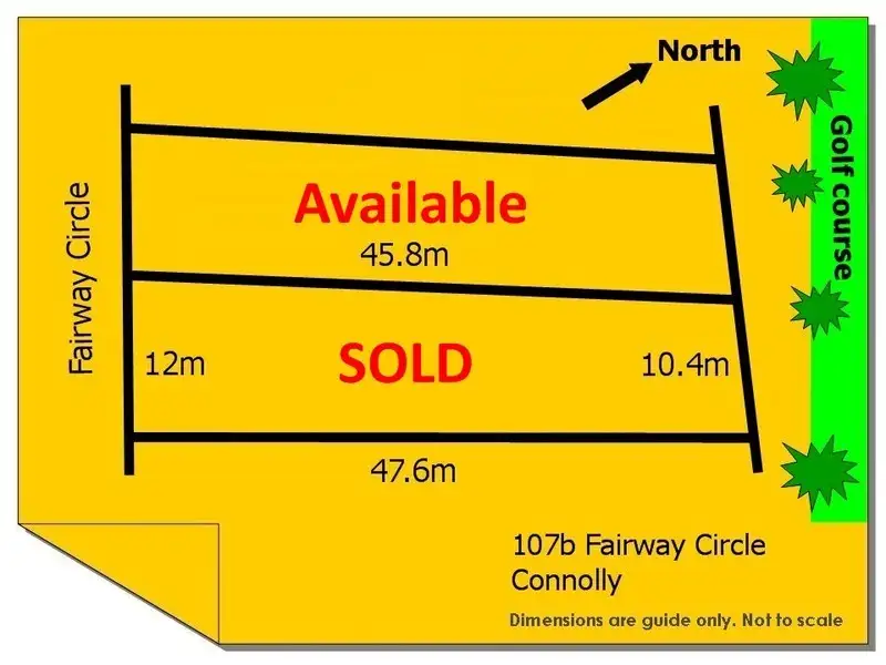 Main view of Homely land listing, 107B Fairway Circle, Connolly WA 6027