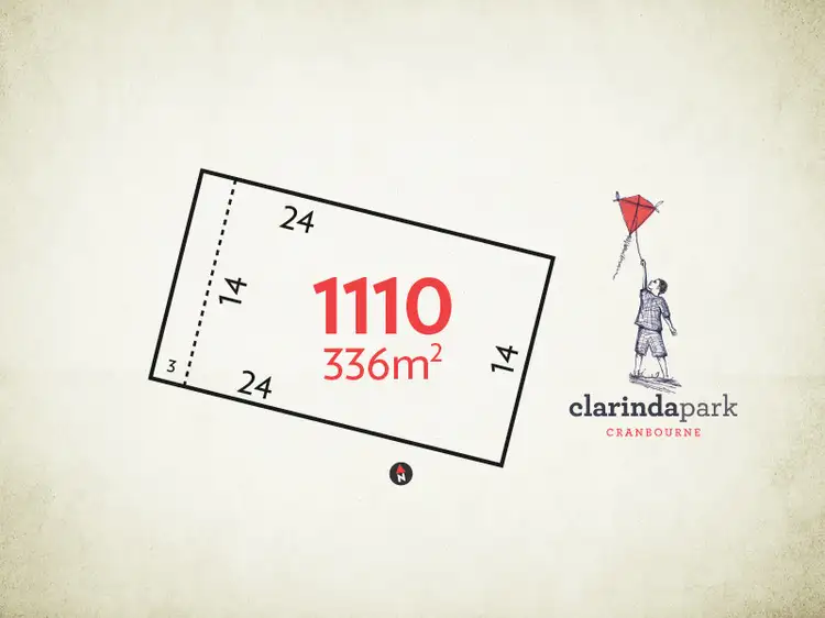 LOT 1110 fintona Crescent, Cranbourne West VIC 3977