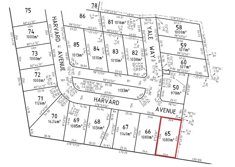 Main view of Homely land listing, LOT 65 Harvard Avenue, Traralgon VIC 3844